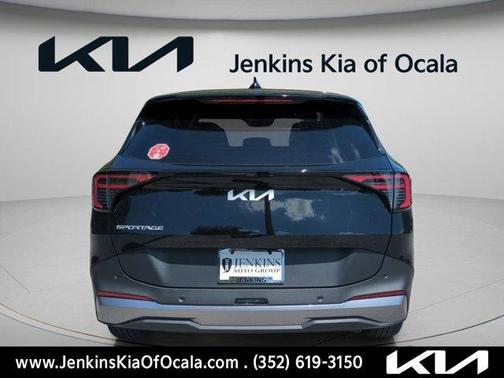Ebony Black 2026 Kia Sportage EX