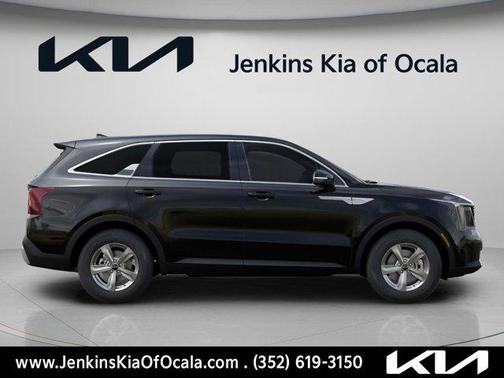 Ebony Black 2026 Kia Sorento LX