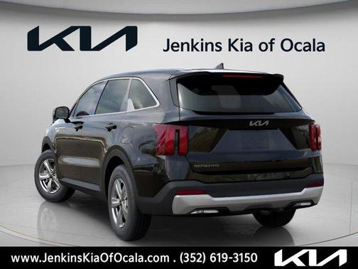 Ebony Black 2026 Kia Sorento LX