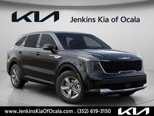 Ebony Black 2026 Kia Sorento LX