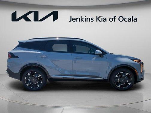 Wolf Gray 2026 Kia Sportage Hybrid SX-Prestige