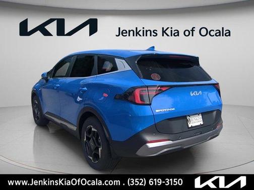 Blue 2026 Kia Sportage EX