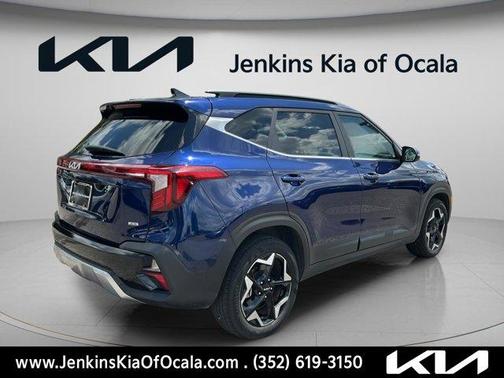 Dark Ocean Blue 2024 Kia Seltos EX