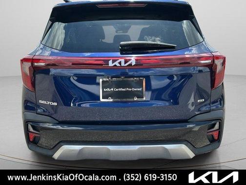 Dark Ocean Blue 2024 Kia Seltos EX