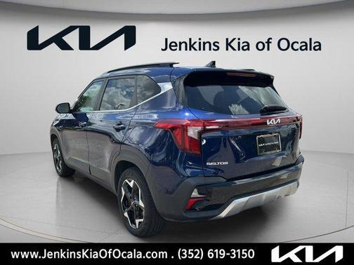 Dark Ocean Blue 2024 Kia Seltos EX