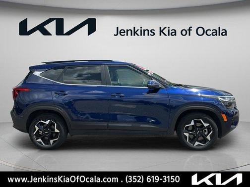 Dark Ocean Blue 2024 Kia Seltos EX