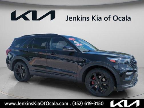 Agate Black Metallic 2024 Ford Explorer ST