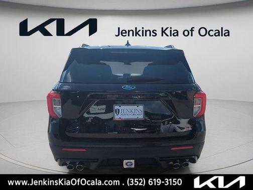 Agate Black Metallic 2024 Ford Explorer ST