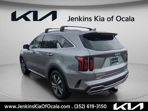 Steel Gray 2024 Kia Sorento Hybrid EX