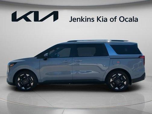 Ceramic Silver 2026 Kia Carnival EX