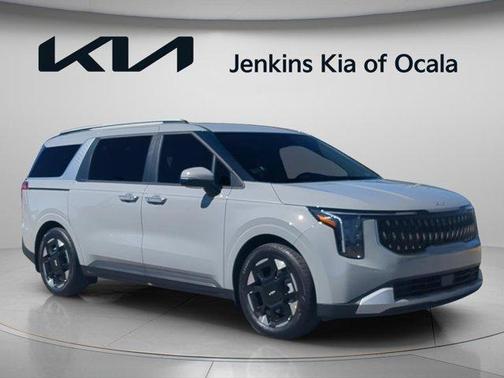 Ceramic Silver 2026 Kia Carnival EX