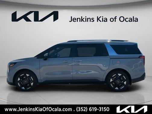 Ceramic Silver 2026 Kia Carnival EX