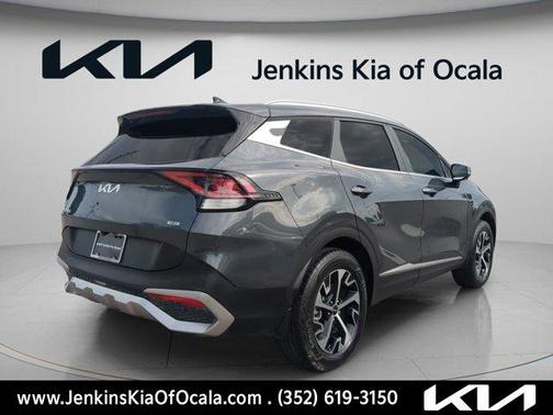 Gravity Gray 2023 Kia Sportage Hybrid EX