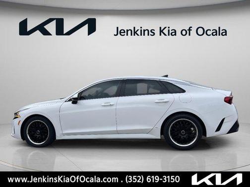 Glacial White Pearl 2021 Kia K5 EX