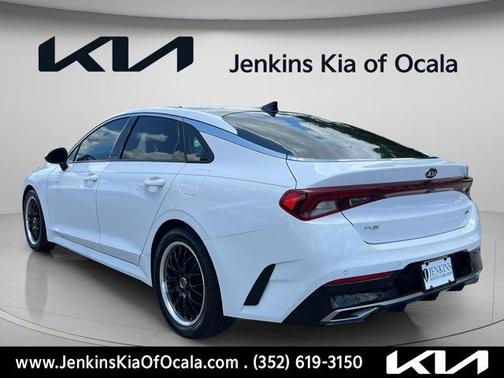 Glacial White Pearl 2021 Kia K5 EX