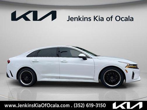 Glacial White Pearl 2021 Kia K5 EX