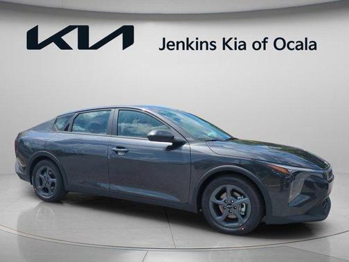 Gray 2026 Kia K4 LXS