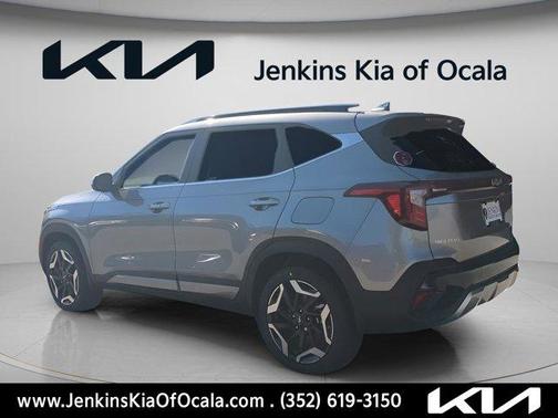 Steel Gray 2026 Kia Seltos SX