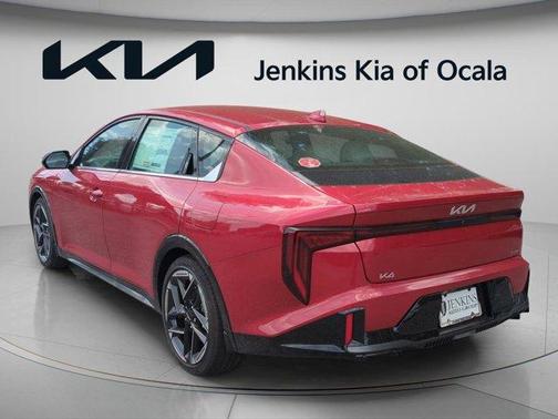 Currant Red 2026 Kia K4 GT-LINE