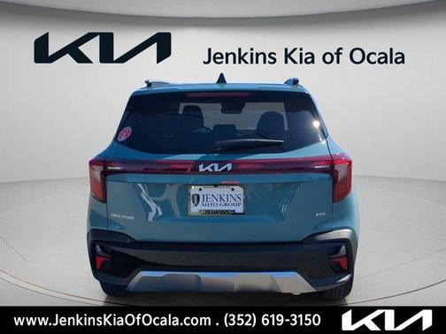 Blue 2026 Kia Seltos EX