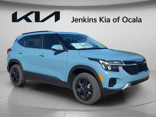 Blue 2026 Kia Seltos EX