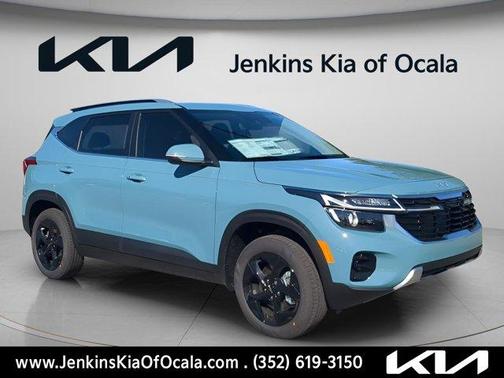 Blue 2026 Kia Seltos EX