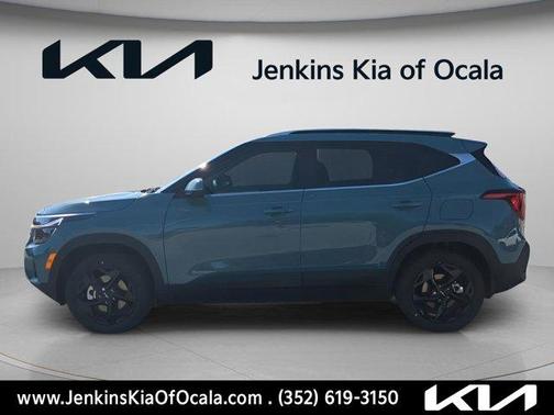Blue 2026 Kia Seltos EX
