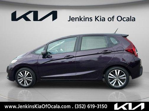 Purple 2017 Honda Fit EX