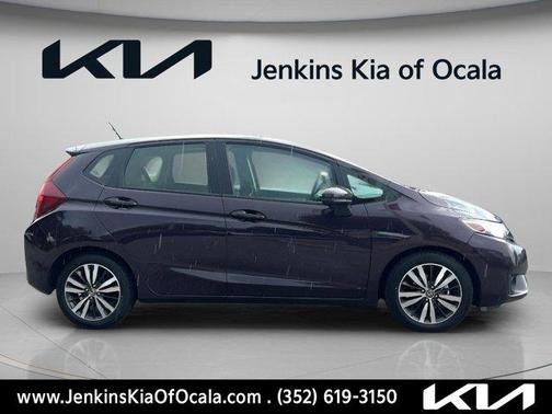 Purple 2017 Honda Fit EX