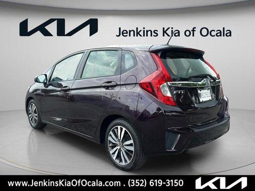 Purple 2017 Honda Fit EX