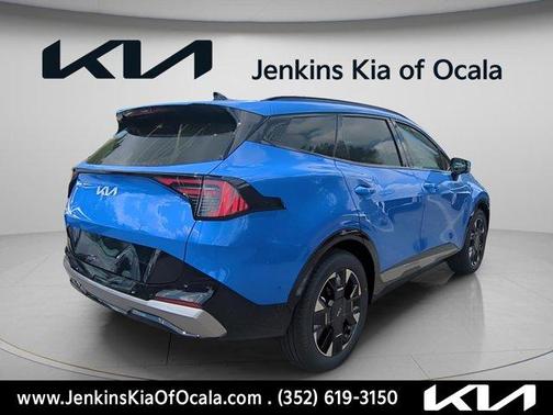 Blue 2026 Kia Sportage SX-Prestige