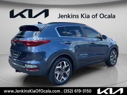 Pacific Blue 2022 Kia Sportage EX