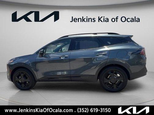 Gravity Gray 2026 Kia Sportage Plug-In Hybrid X-Line