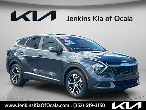 Gravity Gray 2023 Kia Sportage EX