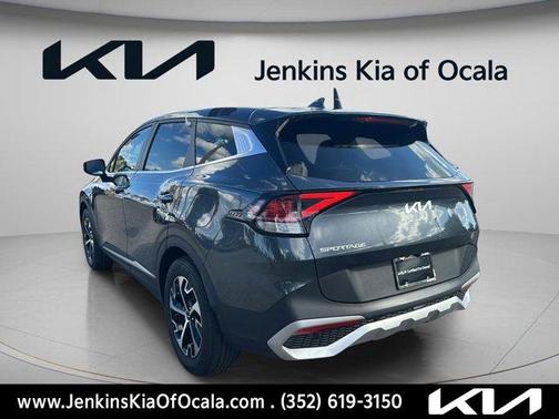 Gravity Gray 2023 Kia Sportage EX