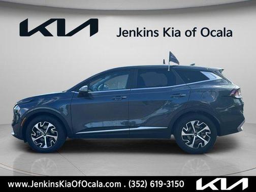 Gravity Gray 2023 Kia Sportage EX