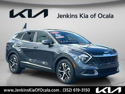 Gravity Gray 2023 Kia Sportage EX