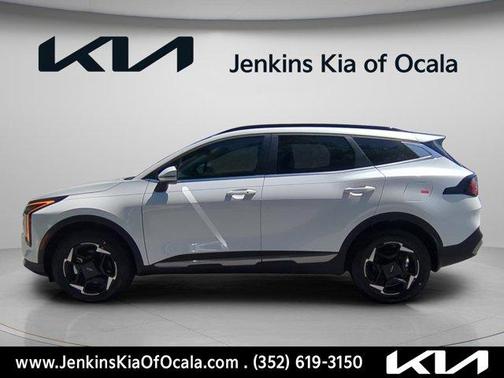 Snow White Pearl 2026 Kia Sportage Hybrid EX