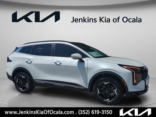 Snow White Pearl 2026 Kia Sportage Hybrid EX