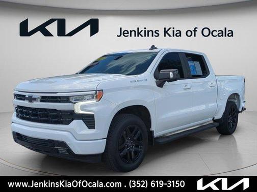 Summit White 2025 Chevrolet Silverado 1500 RST