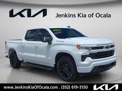 Summit White 2025 Chevrolet Silverado 1500 RST