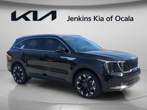 Ebony Black 2026 Kia Sorento EX