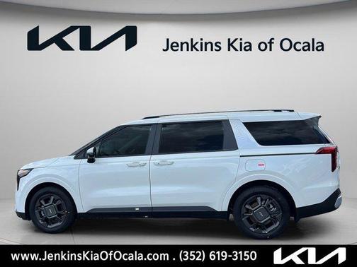 Snow White Pearl 2026 Kia Carnival Hybrid EX