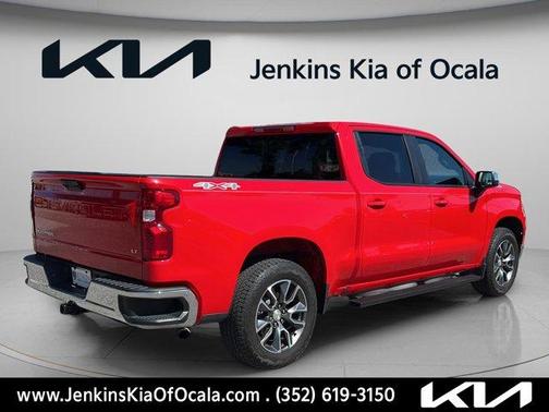 Red 2023 Chevrolet Silverado 1500 LT
