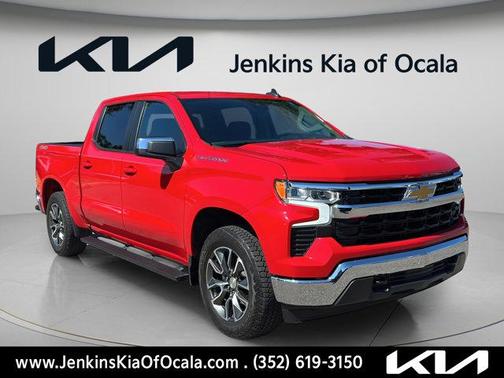 Red 2023 Chevrolet Silverado 1500 LT
