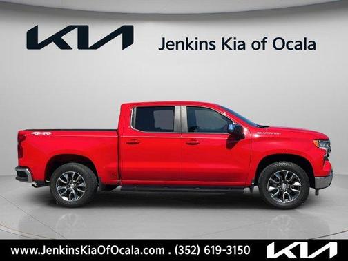 Red 2023 Chevrolet Silverado 1500 LT