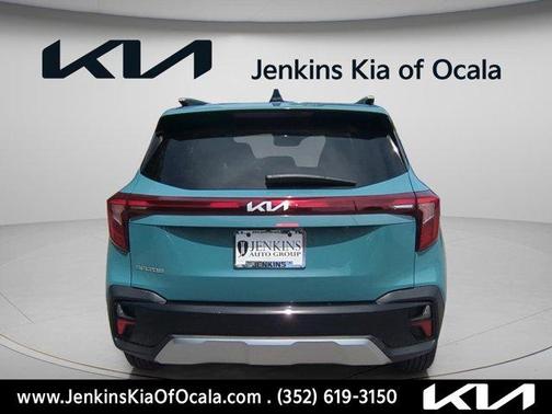 Blue 2026 Kia Seltos EX