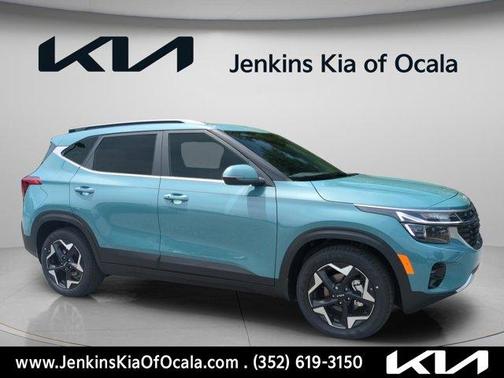 Blue 2026 Kia Seltos EX