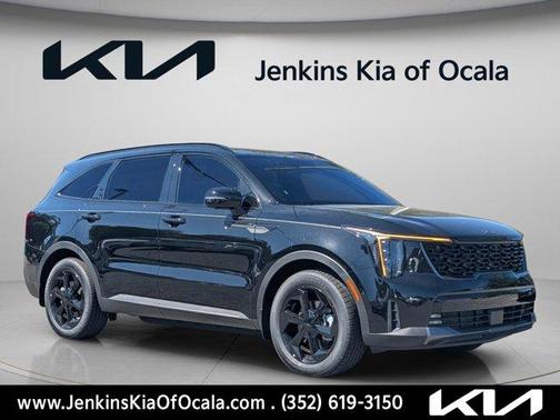 Aurora Black Pearl 2026 Kia Sorento Hybrid X-LINE SX PRESTIGE