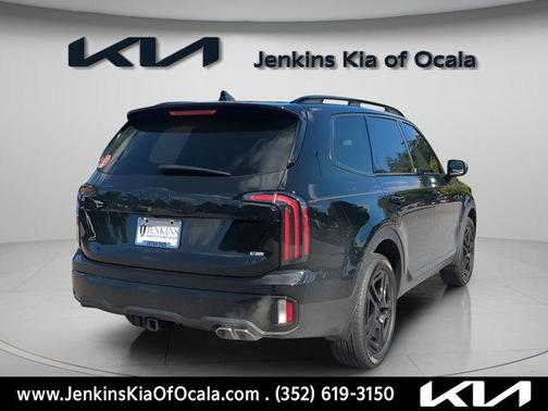 Ebony Black 2025 Kia Telluride EX X-Line